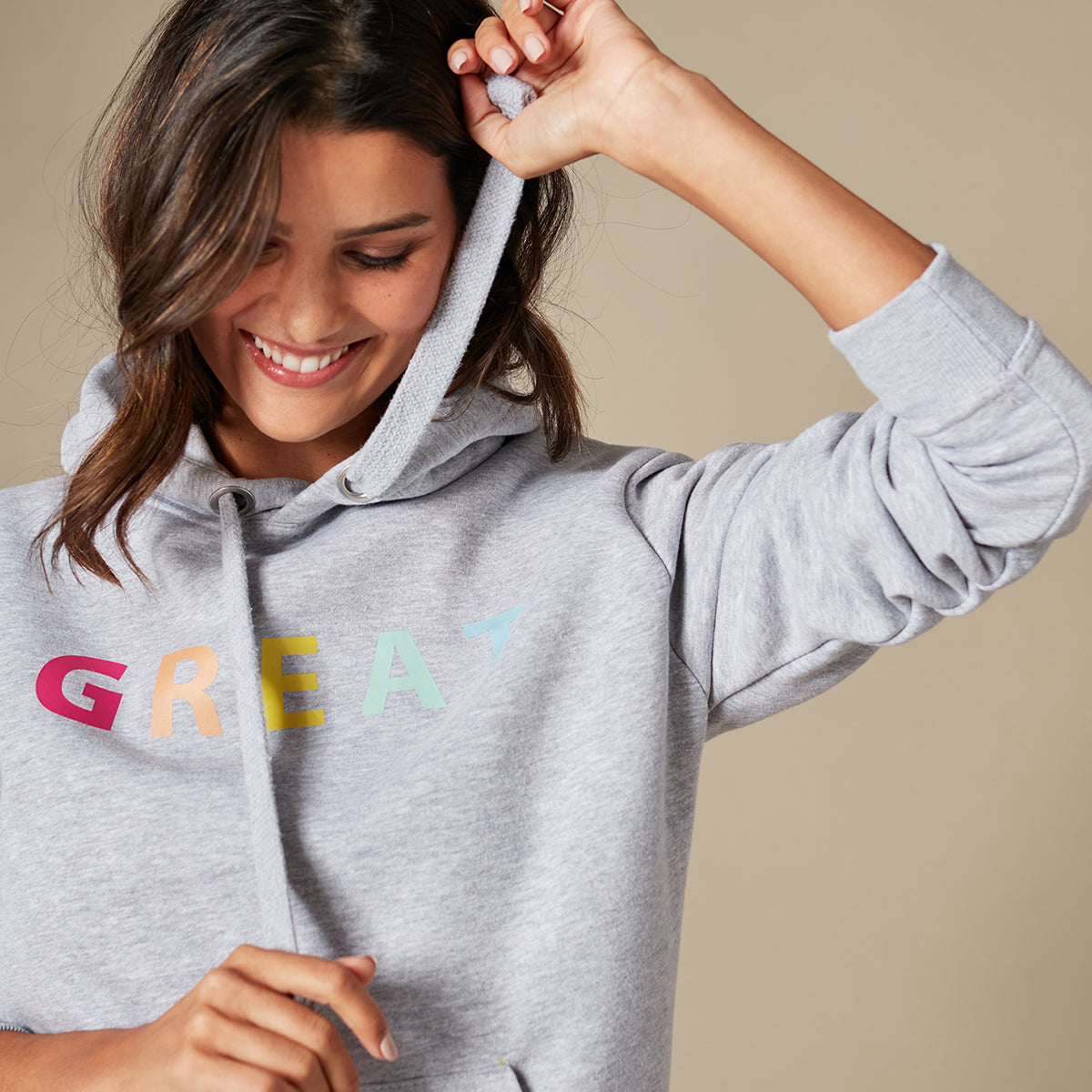 Nice grey hoodie shop